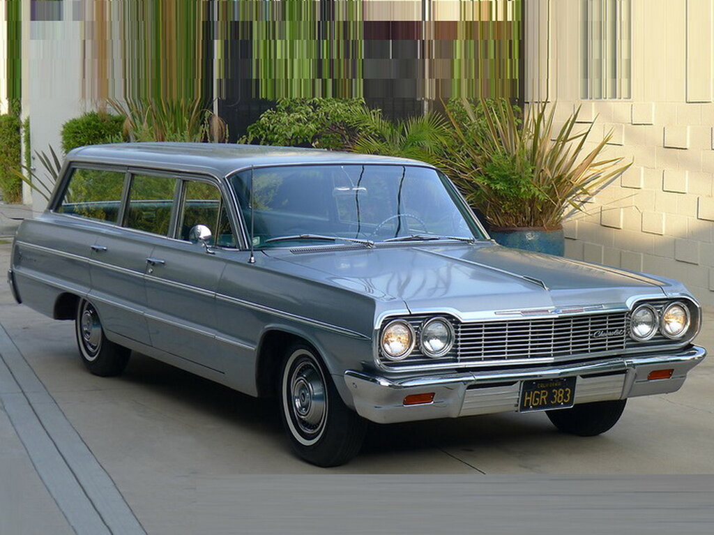 Chevrolet Impala (1735,  1745, 1835,  1845) 3 поколение, 3-й рестайлинг, универсал (10.1963 - 09.1964)